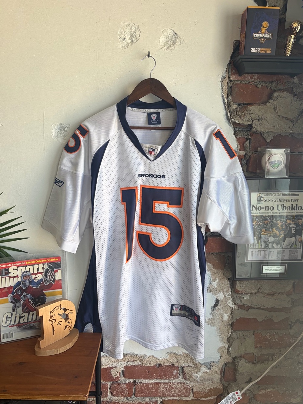 Tim Tebow Denver Broncos OnField Reebok Jersey Size 52